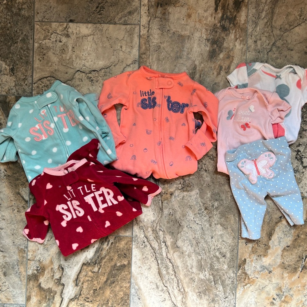 Newborn sister bundle